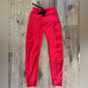 Bombshell Sportswear Vibrant red Leggings